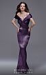 MNM Couture 2729 Off The Shoulder Pleated Dress