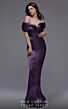 MNM Couture 2729 Off The Shoulder Pleated Dress