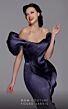 MNM Couture 2730 Off The Shoulder Pleated Dress