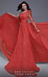 MNM Couture 2740 Lace Pants One Shoulder Overskirt Jumpsuit