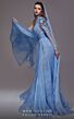 MNM Couture 2740 Lace Pants One Shoulder Overskirt Jumpsuit
