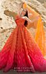 MNM Couture 2746 Pleated Skirt Strapless Ombre Dress