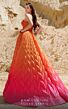 MNM Couture 2746 Pleated Skirt Strapless Ombre Dress