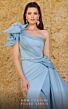 MNM Couture 2754 Side Tail One Shoulder High Slit Dress