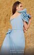 MNM Couture 2754 Side Tail One Shoulder High Slit Dress
