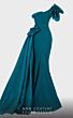 MNM Couture 2754 Side Tail One Shoulder High Slit Dress