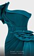 MNM Couture 2754 Side Tail One Shoulder High Slit Dress