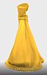 MNM Couture 2754 Side Tail One Shoulder High Slit Dress
