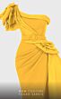 MNM Couture 2754 Side Tail One Shoulder High Slit Dress