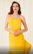 MNM Couture 2755 Ruffle Skirt Wrap Top Strapless Dress