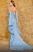 MNM Couture 2755 Ruffle Skirt Wrap Top Strapless Dress