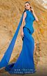 MNM Couture 2758 Center Slit One Shoulder Dress