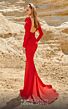 MNM Couture 2768 Bare Back Bateau Neckline Dress