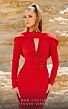 MNM Couture 2768 Bare Back Bateau Neckline Dress