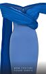 MNM Couture 2769 Arm Cape Off The Shoulder Dress