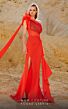 MNM Couture 2772 Side Tail One Shoulder Dress