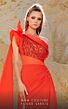 MNM Couture 2772 Side Tail One Shoulder Dress