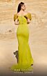 MNM Couture 2774 Ruched Top Off The Shoulder Dress