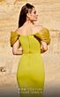 MNM Couture 2774 Ruched Top Off The Shoulder Dress