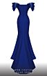MNM Couture 2774 Ruched Top Off The Shoulder Dress