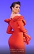 MNM Couture 2791 Off The Shoulder Long Sleeve Dress