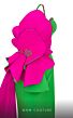 MNM Couture 2796 Side Tail Floral Top One Strap Dress