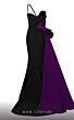 MNM Couture 2796 Side Tail Floral Top One Strap Dress