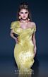 MNM Couture 2797 Mismatched Sleeves Pleated Dress