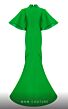 MNM Couture 2798 Butterfly Sleeves High Neck Cutout Dress
