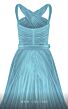 MNM Couture F02808 Criss Cross Top Removable Sleeves Dress