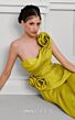 MNM Couture F02923 One-Shoulder Asymmetric Drop Waist Dress