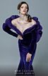 MNM Couture 2716 Ruffle Neck Velvet Mermaid Dress