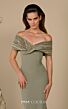 MNM Couture F02935 Beaded Off-The-Shoulder Mermaid Dress