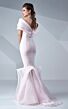 MNM Couture G0620 Umbrella Skirt Off The Shoulder Dress