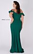 MNM Couture G0665 High Slit Off The Shoulder Corset Dress
