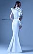 MNM Couture G0934 One Sleeve Ruffle Top Dress