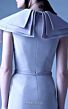 MNM Couture G0946 Collar Neckline Layered Skirt Dress