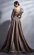 MNM Couture G1260 Glitter Top One Shoulder Dress