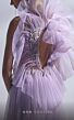 MNM Couture G1284 Illusion Bodice High Slit Ruffle Dress
