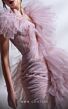 MNM Couture G1289 Plunging Neckline Ruffle Mermaid Dress