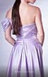 MNM Couture G1329 One Sleeve High Slit Draped Dress
