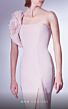 MNM Couture G1345 Side Tail High Slit One Sleeve Dress