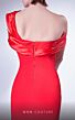 MNM Couture G1346 Asymmetrical Neckline High Slit Dress