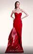 MNM Couture G1407 Draped Skirt Strapless Sweetheart Dress
