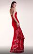 MNM Couture G1407 Draped Skirt Strapless Sweetheart Dress