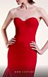MNM Couture G1407 Draped Skirt Strapless Sweetheart Dress