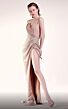 MNM Couture G1422 Sky-High Slit Strapless Embellished Dress