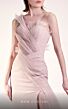 MNM Couture G1431 Side Tail Pleated One Shoulder Dress