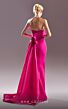 MNM Couture G1500 Side Tail Pleated Top Strapless Dress