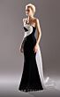 MNM Couture G1502 Side Tail Pleated One Shoulder Dress